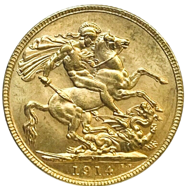 George V 1911-1928 - Large Head reverse