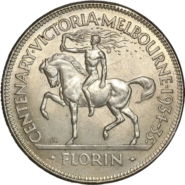 The Melbourne Centenary Florin