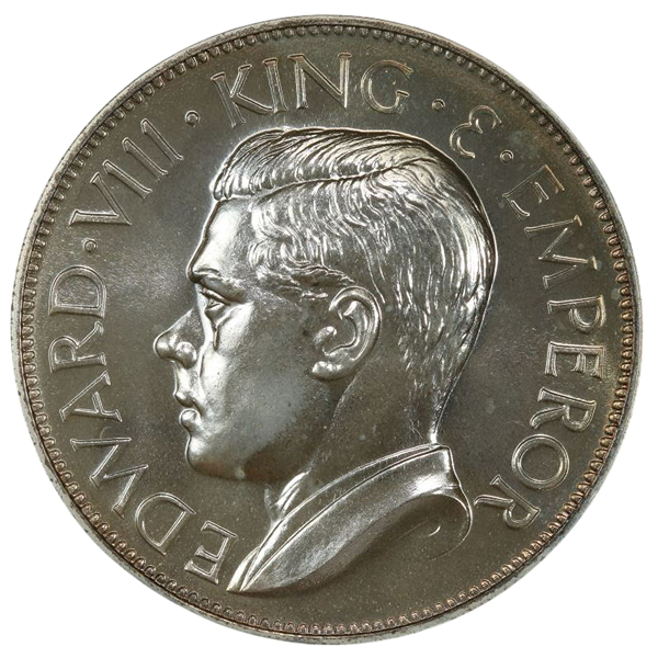 Unofficial 1936 fantasy crown obverse