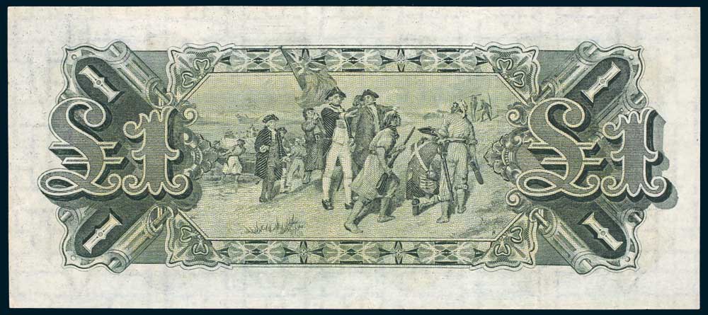 1926 Australian One Pound Kell & Collins reverse