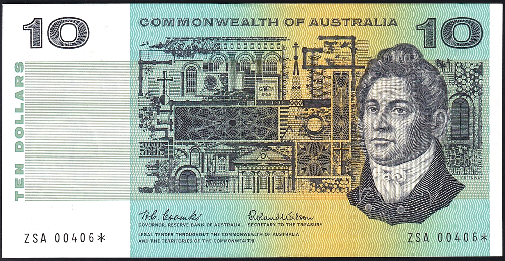 1966 Coombs & Wilson Star Note obverse