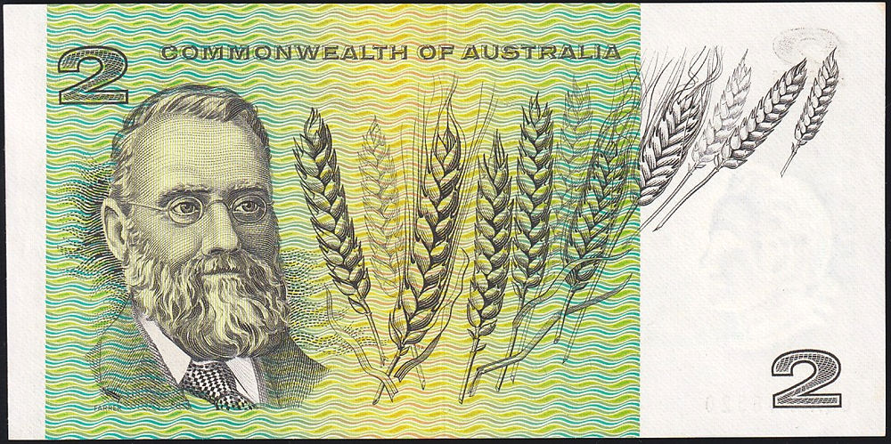 1966 Two Dollars - Coombs & Wilson reverse