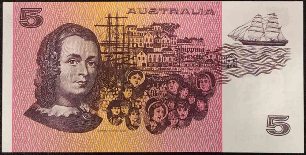 1979 Five Dollars - Knight & Stone reverse