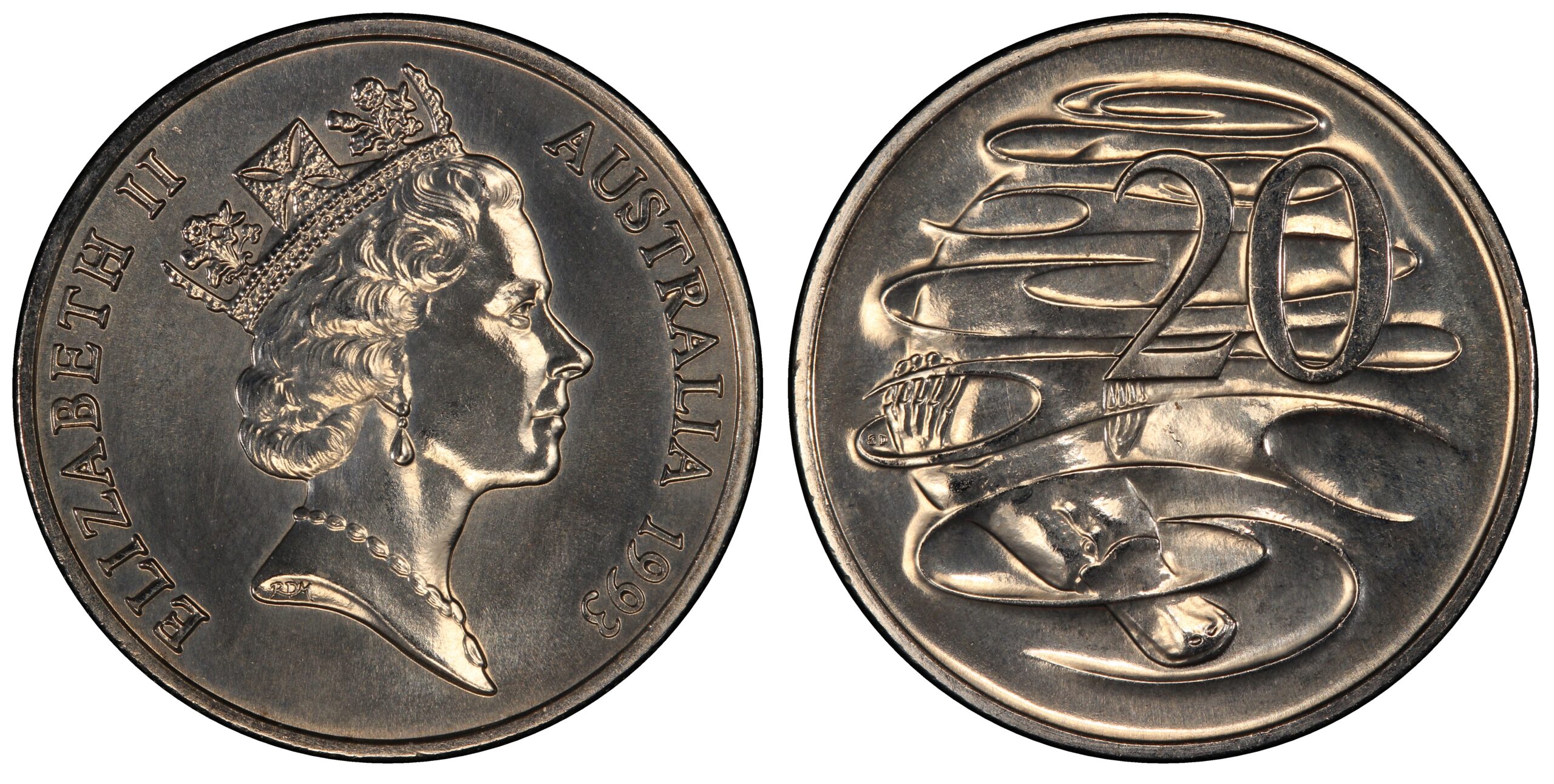 1993 20 Cent