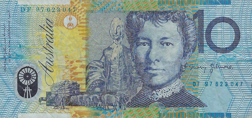 1997 Ten Dollars - Macfarlane & Evans obverse