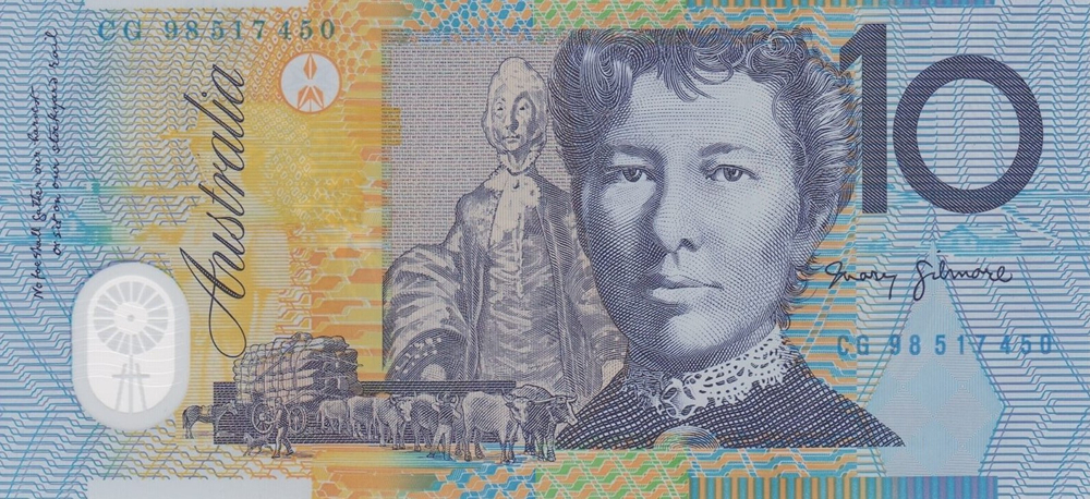 1998 Ten Dollars - Macfarlane & Evans obverse