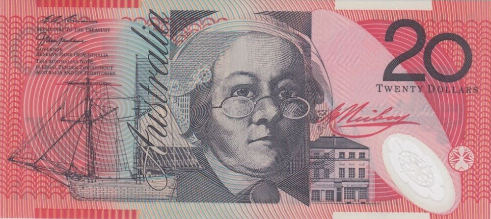 1998 Twenty Dollars - Macfarlane & Fraser reverse