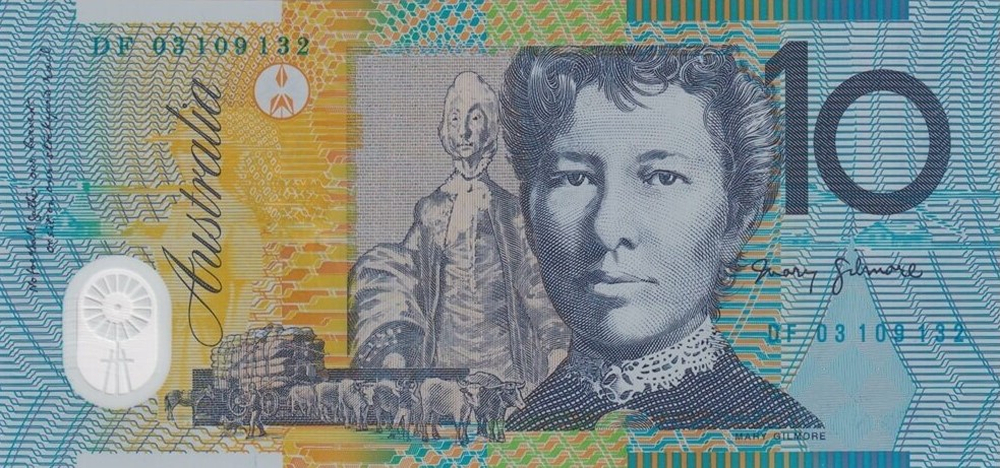 2003 Ten Dollars - Macfarlane & Henry obverse