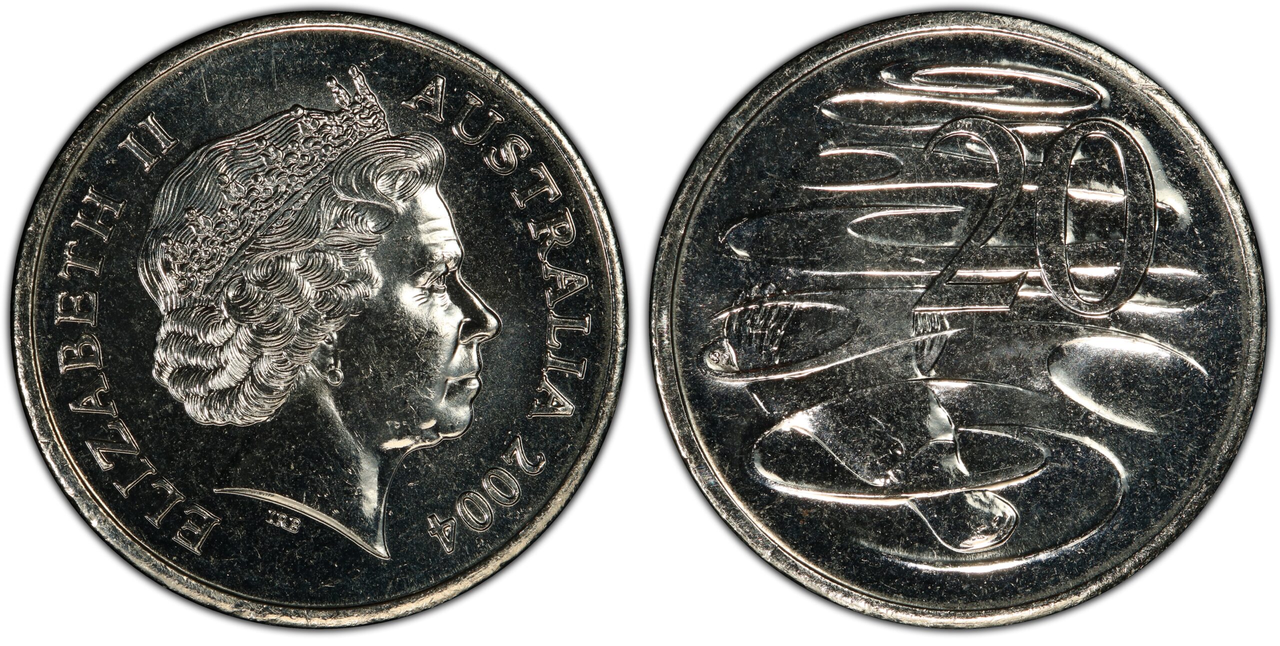 2004 20 Cent - Small Head
