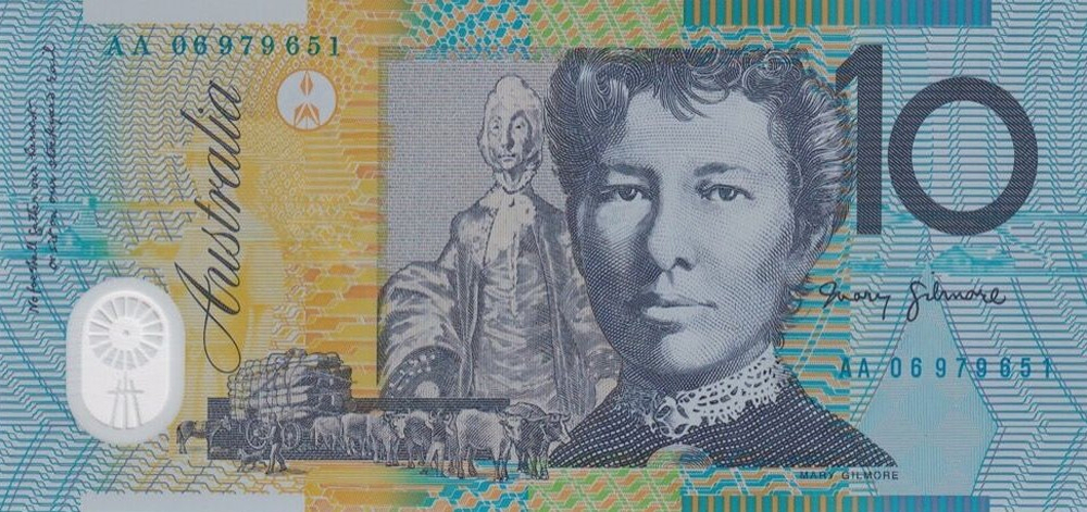 2006 Ten Dollars - Macfarlane & Henry obverse