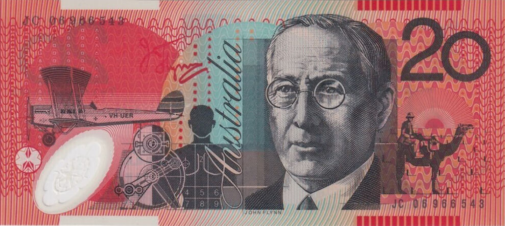 2006 Twenty Dollars - Macfarlane & Henry reverse