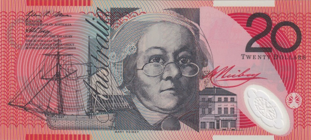 2007 Twenty Dollars - Stevens & Henry reverse