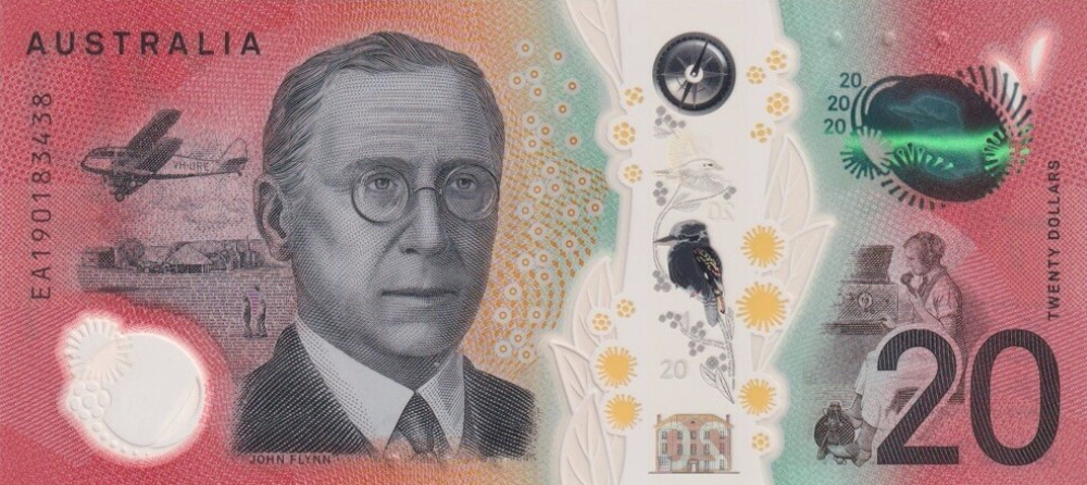 2019 Twenty Dollars - Lowe & Fraser obverse