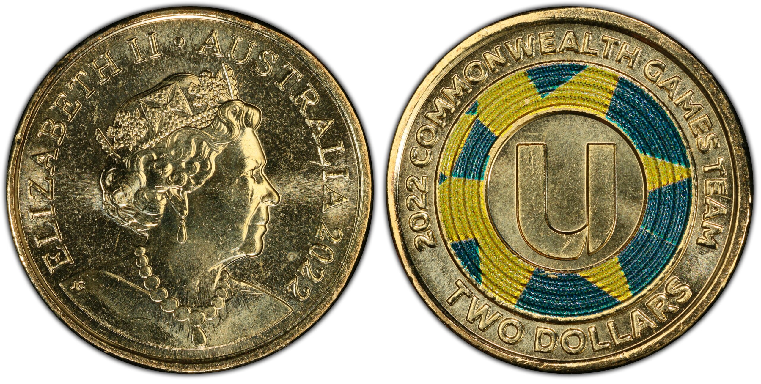 2022 $2 - Commonwealth Games ‘U’