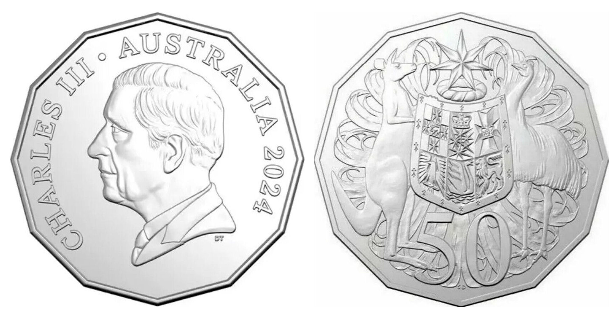 2024 50 Cent obverse and reverse