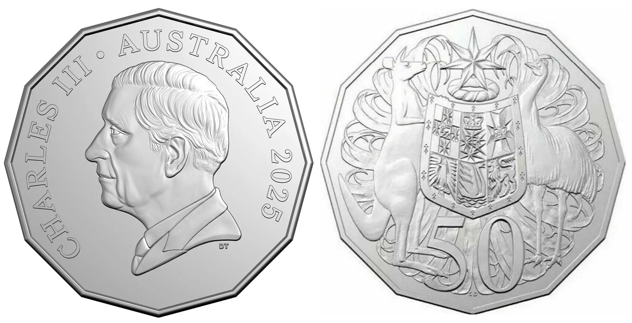 2025 50 Cent obverse and reverse