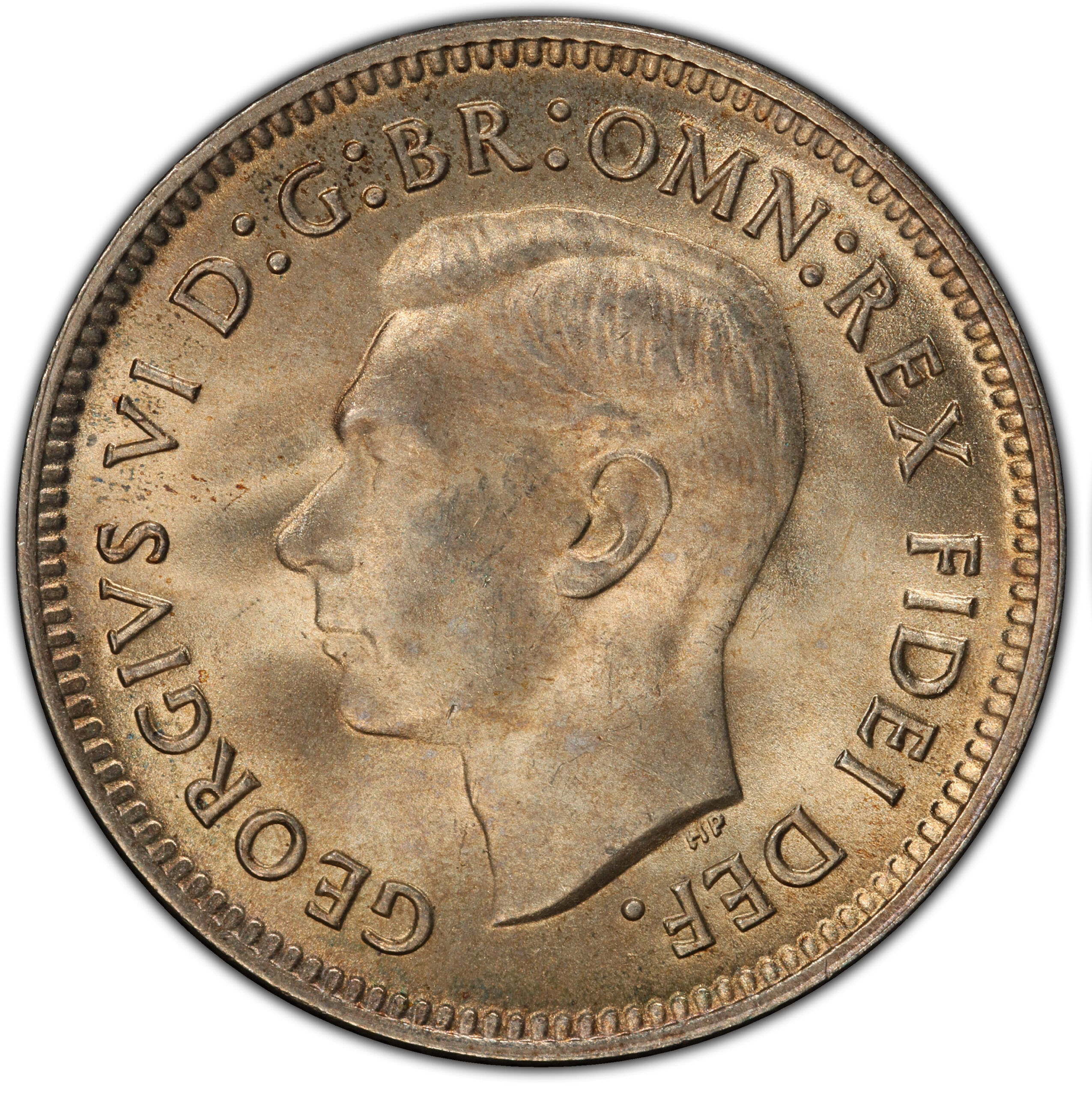 Australian sixpence obverse 4
