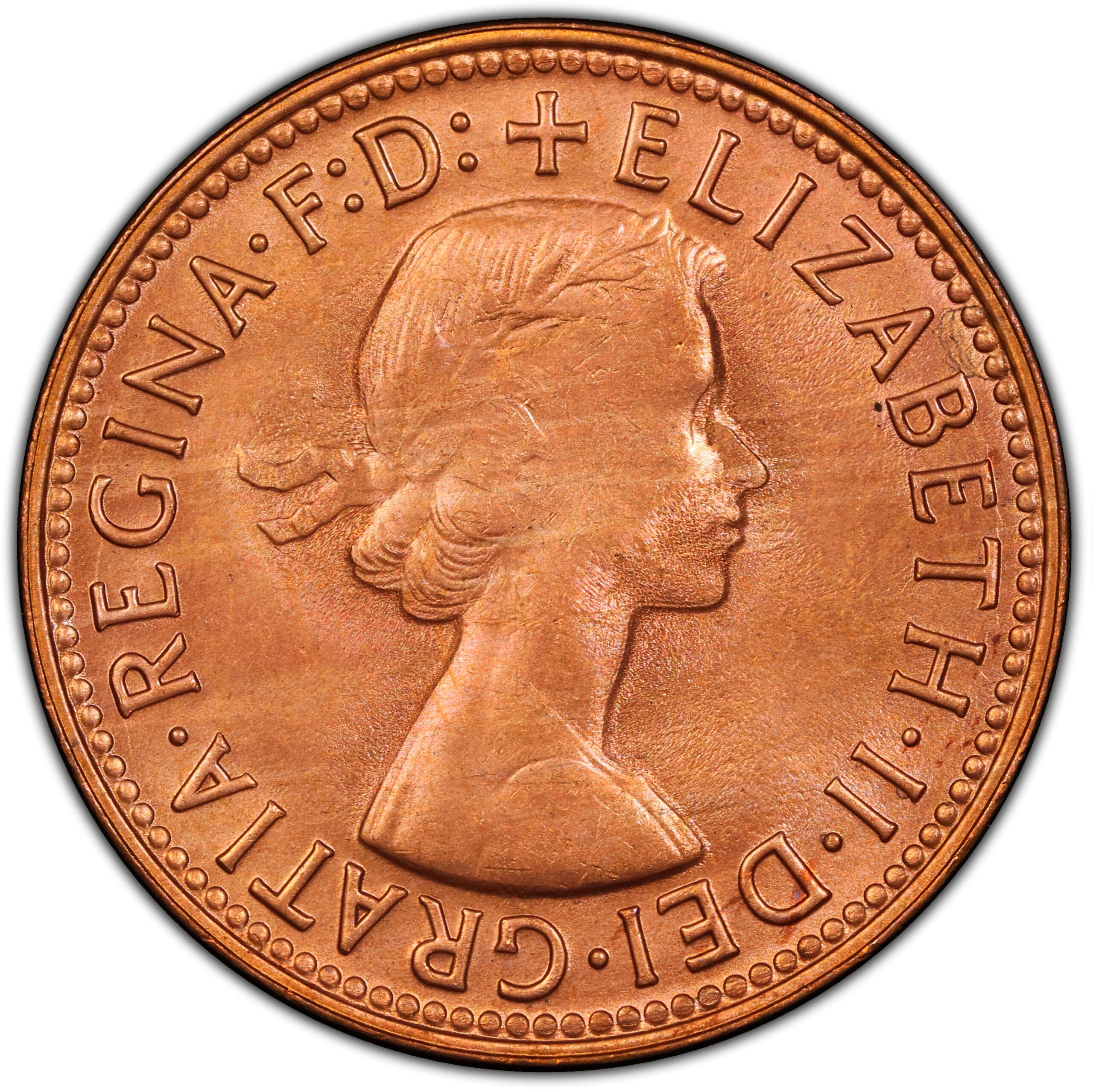 Australian halfpenny obverse 7
