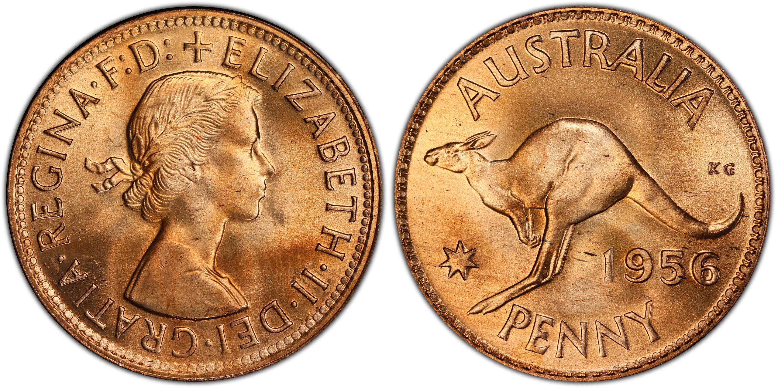 1956M - 8H Australian Penny