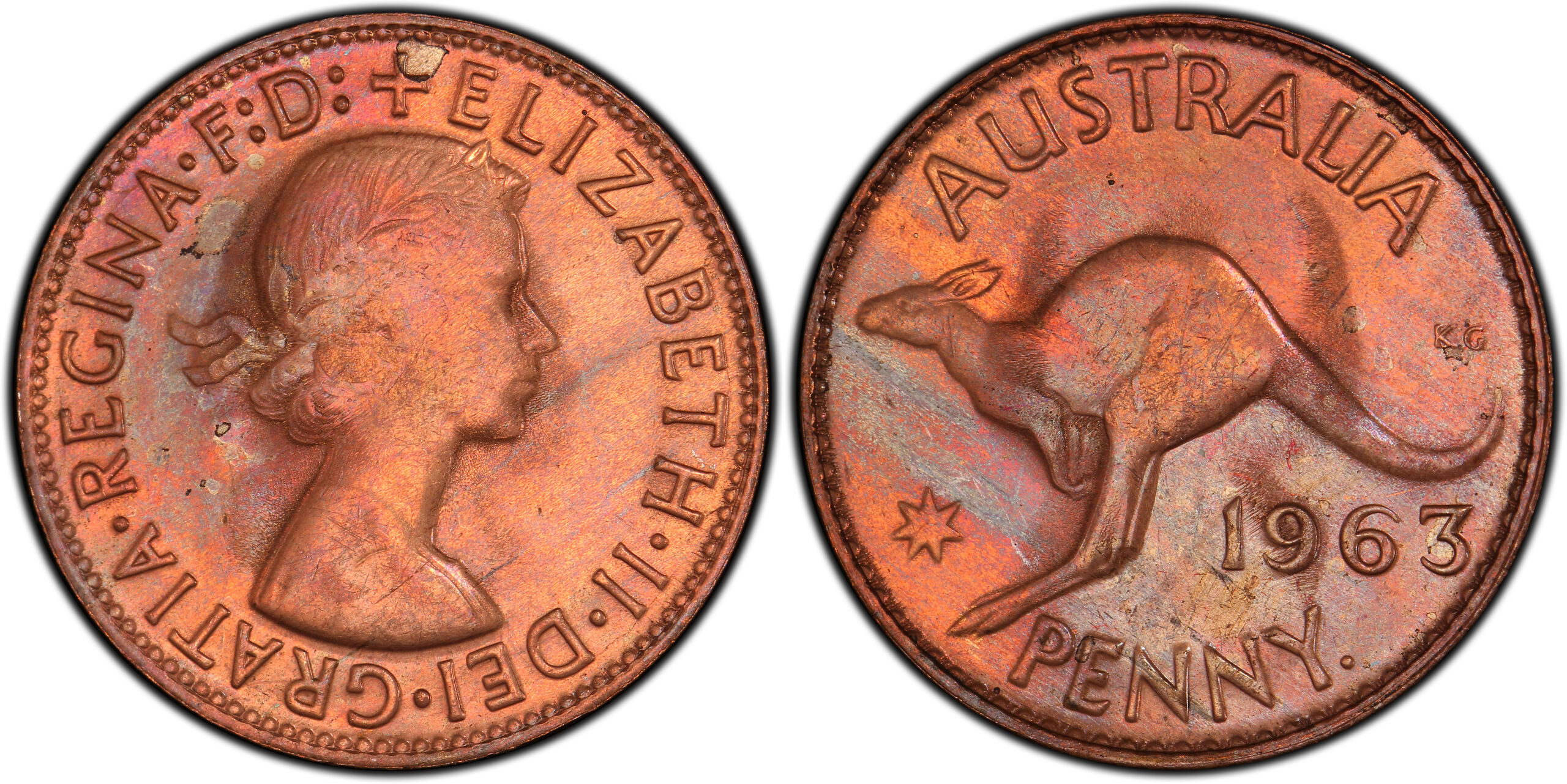 1963P - Y. - 9I Australian Penny